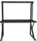 RELOVE Étagère de Cuisine sur Pieds pour Micro-Ondes Étagère métallique en Bois et Acier, avec 3 tablettes-65 * 54 * 30cm-Noir