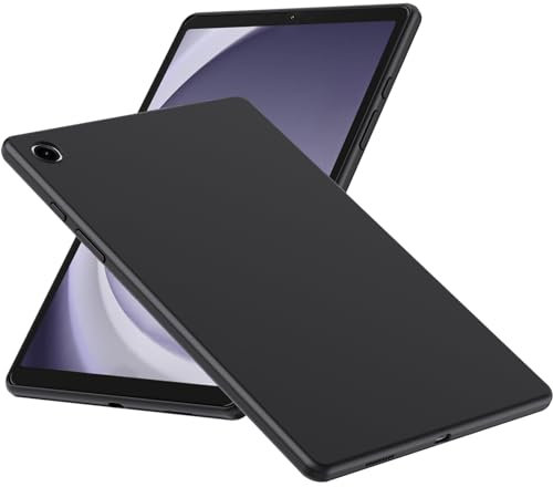 WFTE Funda Compatible Con para Samsung Galaxy Tab A9 8.7 2023,Carcasa Ultrafina y Ligerapara Samsung Galaxy Tab A9 8.7 Teclado Esquinaspara Samsung Tab A9 Negro