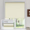 UrMoon Blackout Roller Blinds for Windows, No Drill Cordless Blind Easy Fit Room Darkening Shades Trimmable UV Protection Thermal for Home Office (Blackout - Apricot Cream, Custom Sizes)