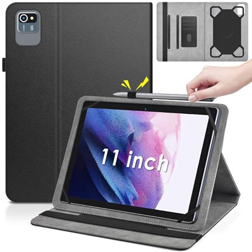 KATUMO Funda universal para tablet de 10-11 pulgadas, funda para GOODTEL G3/DOOGEE U10 U9 T30/SEBBE S22 S23/JUSYEA J10/TECLAST/JUSYEA J10/ZIOVO/DMOAO D11/Blackview/AOCWEI/UMIDIGI/HiGrace Tablet