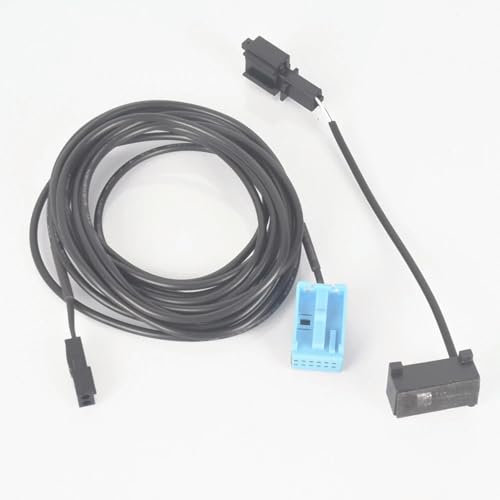 FDWPJYO Auto CD Changer Mikrofon Mikrophon Bluetooth Kabel Adapter Für BMW E90 E91 E92 E93
