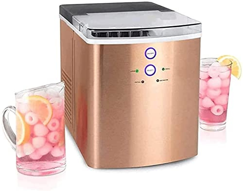 Countertop Ice Maker - 30kg Daily Production, Self-Cleaning, Electric Portable for Commercial Use