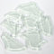 Unbekannt Crash Glas Polygonal Inhalt 200 g, Farbe Weiß