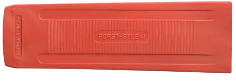 STUBAI Fällkeil 280 mm aus Polyamid | 460 g | Spaltkeil mit Querrillen, Holzspalter, Keil zum Fällen von Bäumen, für Forst, Garten und Camping