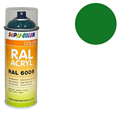 Dupli-Color 366161 RAL-Acryl-Spray 6029, 400 ml, Minzgrün Glanz
