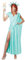 California Costumes Lady Liberty Kostüm, Ultra Light Blue, X-Large