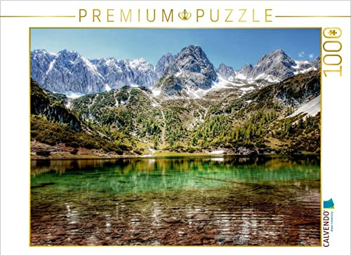 CALVENDO Puzzle EIN Motiv aus dem Kalender Traumhafte Alpen - Bergseen und Almen | 1000 Teile Lege-Größe 64 x 48 cm Foto-Puzzle für glückliche Stunden