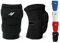 Rucanor Smash Knieschoner, 2 Stück Knieschutzer für Sport, Kniepolster mit Seitenaufprallsystem, Polyster, Unisex, XL, Schwarz