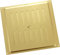 MAP 949-33 Metal Adjustable Air Vent 9 x 9, Triple Brick Sliding Hit & Miss Aluminium Grille Cover (229mm x 229mm), Gold