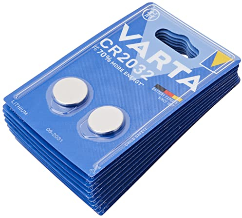 Varta CR2032 Lithium pila a bottone, 230mAh 3V (20 pezzi)