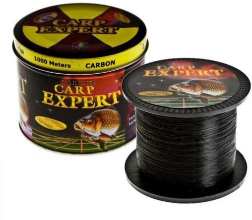 Carp Expert Carbon 1000m 0,40mm 18,70kg Karpfenschnur Angelschnur Monofile Schnur Mono Schnur