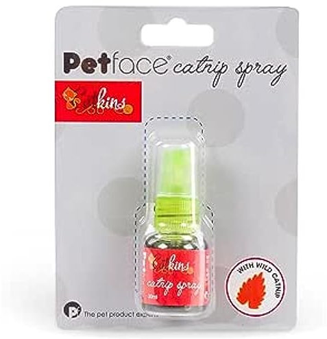 Petface Catnip Spray, Use on Cat Toys and Scratching Posts to Stimulate Pet Playtime, 30 ml