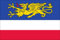 flaggenmeer® Flagge Rostock 110 g/m² ca. 60 x 90 cm