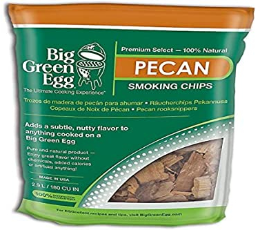 Big Green Egg Noyer américaine Sac avec pièces et truccioli de Bois