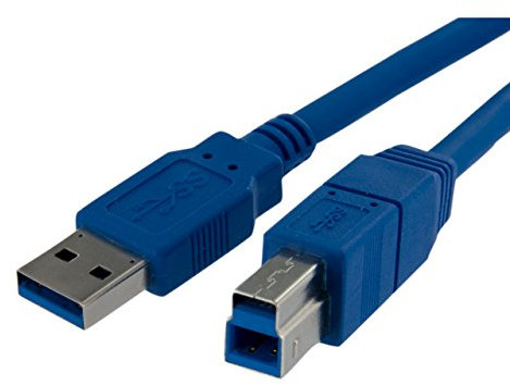 StarTech.com 1m SuperSpeed USB 3.0 A auf B Kabel - St/St - USB 3.0 Anschlusskabel