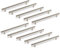 SOTECH 10 Stück Möbelgriff G14 Edelstahl Möbelgriff-Set Stangengriffe Relinggriffe BA 256 mm Schubladengriff