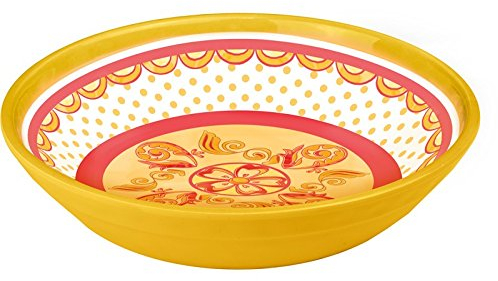 Baci Milano Baroque & Rock Set 4 Piatto Fondo cm 20,5 melanina 100%