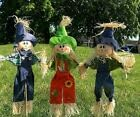 Roots & Shoots SET 3 GARDEN BOY SCARECROW GARDEN DECORATION STICK ORNAMENT NOVELTY BIRD SCARER