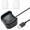 VFAN Charger Cable Dock for Fitbit Versa 1st and 2-Pack Screen Protector Case. (Not for Versa 2/3)