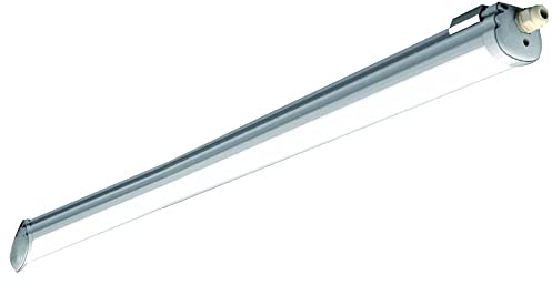 etc-shop Feuchtraumleuchte LED 60 cm Werkstattleuchte hell Deckenleuchte LED Röhre Kellerlampe Feuchtraum Wannenleuchte, IP65, 18W 1440lm 6000K Tageslicht