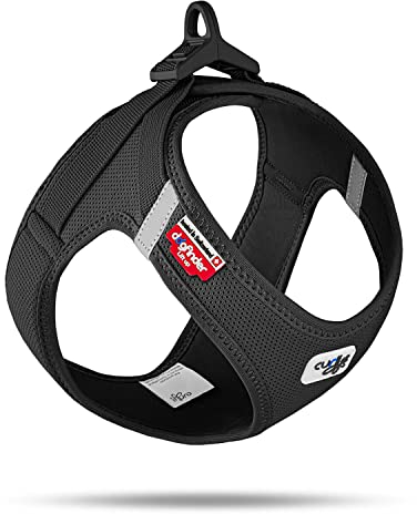 Vest Harness curli Clasp Air-Mesh Black 3XS