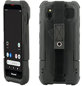 MOBILIS Schutzhülle für Honeywell ScanPal EDA52 EDA56 EDA57 mit Standfunktion und Eingabestifthalter, verstärkter Schutz, kompatibel mit Ladestationen, antimikrobiell,