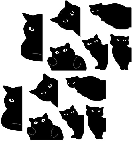 Magnetische Lesezeichen,Magnetlesezeichen Kinder,Cute Süß Katzen Lesezeichen,Halloween Lesezeichen Kinder,Ein Ausgezeichnetes Weihnachten Geschenk Für Kinder,Lehrer,Buchliebhaber Und Katzenliebhaber