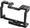 Andoer Camera Cage Rig Aluminum Alloy Cold Shoe 1/4 Thread Compatible with Canon M50 Mirrorless Camera