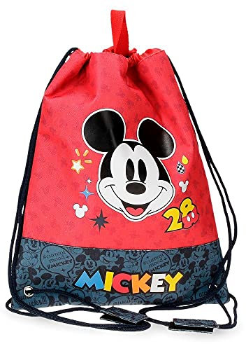 Disney Mickey Get Moving mochila Saco Multicolor 27x34 cms Poliéster