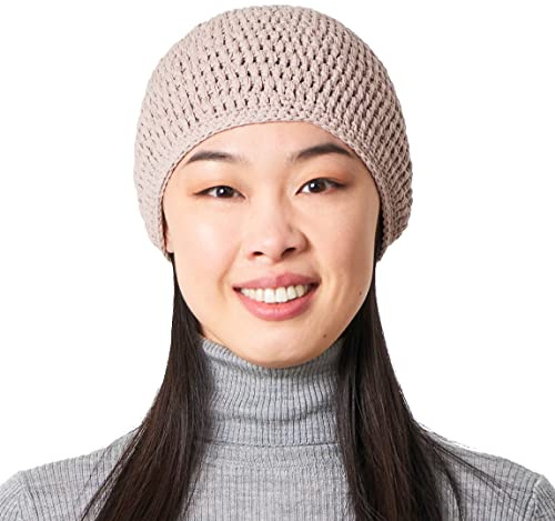 CHARM Kufi Cranio Cappellino Cotone Preghiera | Cappello Uncinetto Maglione, Morbido, Pelle Cura