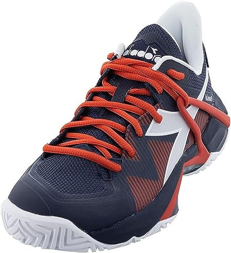 Diadora Herren B.Icon 2 AG Tennisschuhe Blau Corsair und Wei , Blau, 42.5 EU