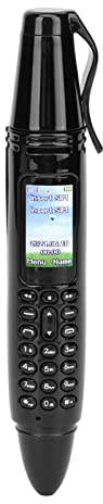 CCYLEZ Stift-Mini-Handy, Bluetooth-Dialer mit Kleinem 0,96-Zoll-Bildschirm, Handy-Unterstützung GSM Dual SIM 32G-Speicherkarte mit Kamera für Elterngeschenke, CCYLEZtgwa6pi0g5