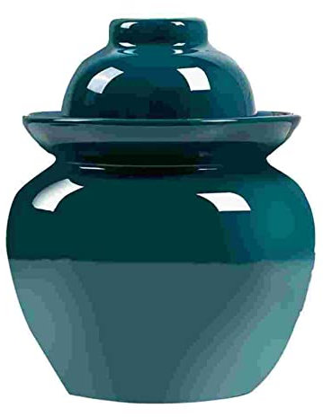 Pot de Kimchi de Fermentation en céramique 3L boîtes de Conserve marinées épaissies Cylindre boîtes scellées choucroute conteneur de bidon