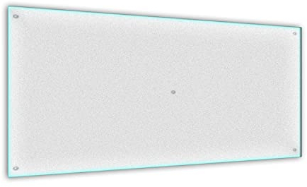 Herdabdeckplatte Herdplattenabdeckung Sicherheitsglas Schutz Kochplatten Abdeckung Ceranfeld Abdeckplatte Glasschneidebrett Ceranfeldabdeckung Spritzschutz 90x52 1-Teilig Milchglas Glas Deko