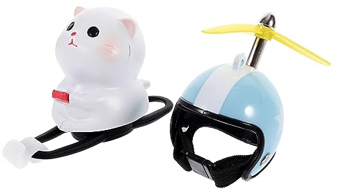 Sosoport 3st Katzenschmuck Helme Für Erwachsene Klingel Für Fahrrad Zubehör Für Elektrofahrräder Autohupe Fahrradklingel Für Katzen Zubehör Für Fahrradlenker Harz Elektroauto Kind Roller