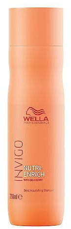 Green Velly Wela Professionals Invigo Nutri-Enrich Shampoo for Damaged Hair | 250 ml | Nourishing, Hydrating Hair Cleanser for Dry Hair | With Goji Berry Nutrients
