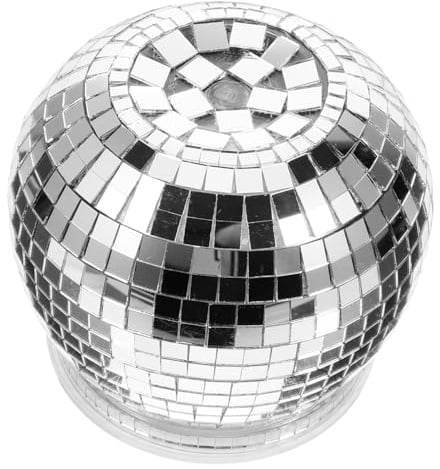 Toddmomy Disco Flower Pot Desktop Storage Tube Mirror Disco Ball Planter for Wedding & Home Decor Outdoor Flowerpot Desk Pencil Pot Plant Planting Pot Plastic Mechanical Pencil Hanging