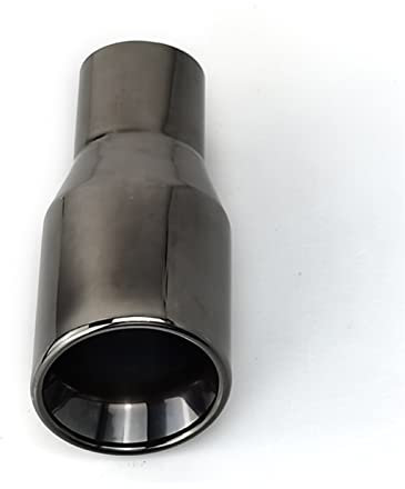 Car Universal Chrom Black Stainless Exhaust Pipe Car Muffler Tail Throat
