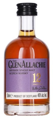 Glenallachie 12 Year Old - 5cl Miniature - Speyside Single Malt Scotch Whisky