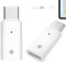 MoKo 2PZS Adaptador de Carga USB-C Compatible con Apple Pencil 1ª Gen, Conector de Carga USB-C Macho a Hembra para iPad 10 & Apple Pen 1ª Gen, No Empareja por Bluetooth Solo Carga, Blanco