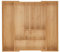 Relaxdays Besteckkasten, 7–9 Fächer, ausziehbarer Besteck Schubladeneinsatz, HxBxT: 6 x 34-56 x 50 cm, Bambus, Natur, 50 cm