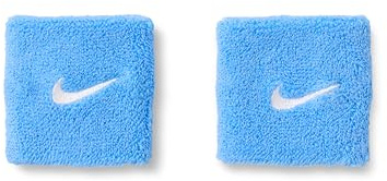 Nike Swoosh Classic Wristbands 2er Pack Schweißbänder Tennis Fitness Running Handgelenkbänder Sport