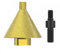Fangxuee Broca de Diamante para Biselado con Rosca M10, Herramienta Cónica de 50 mm para Grabado y Corte de Baldosas Cerámicas, Abridor de Pulido para Biselado.