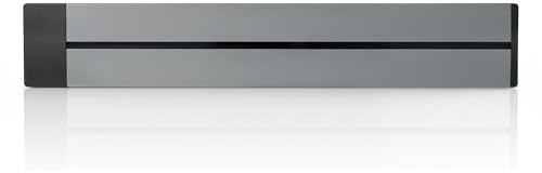 Masterled - Carril de Enchufes Deslizantes 50 cm, Regleta Modular en Aluminio, Compatible con hasta 7 Tomas, Ideal para Hogar y Oficina