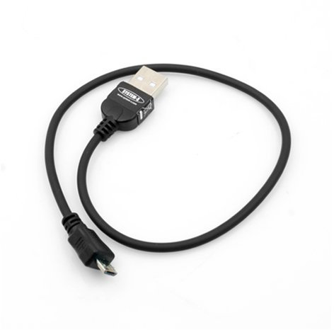 System-S Cable micro USB de datos y carga de 30 cm