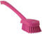 Vikan 41861 Hand-Held Hand Brush, Polypropylene, Polyester Bristle, 15-3/4, Pink
