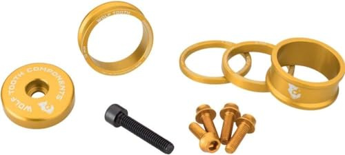 Wolf Tooth Eloxiertes Glitzer-Set – Gold