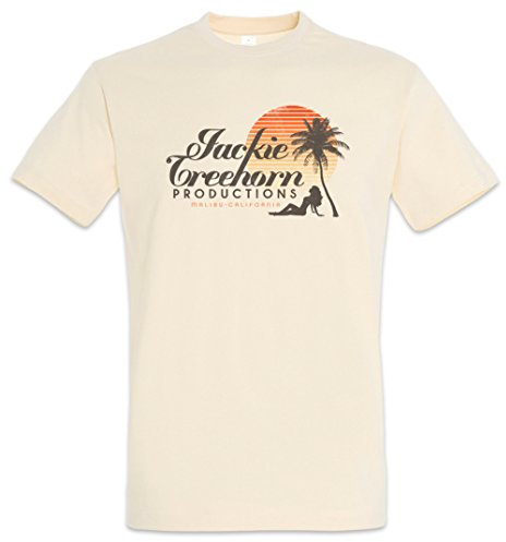 Urban Backwoods Jackie Treehorn Productions Herren T-Shirt Beige Größe L