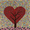 ALEA Mosaic Mosaik bastelset, DIY 20x20cm, Liebe