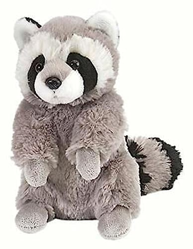 Wild Republic 10875 Plüschtier Waschbär, Cuddlekins Mini Kuscheltier, Geschenke für Kinder, 20 cm, 10875, Mehrfarbig